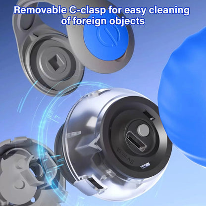 【🐱 Naj vaša mačka uživa v neskončni zabavi brez nadzora.】Interaktivna, polnilna mačja igračka žoga