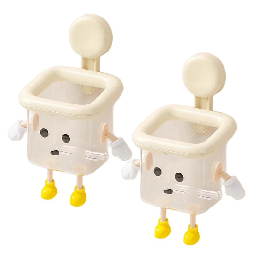 【🎁Več ko kupite, več popustov dobite】Škatla za shranjevanje v kopalnici s priseskom