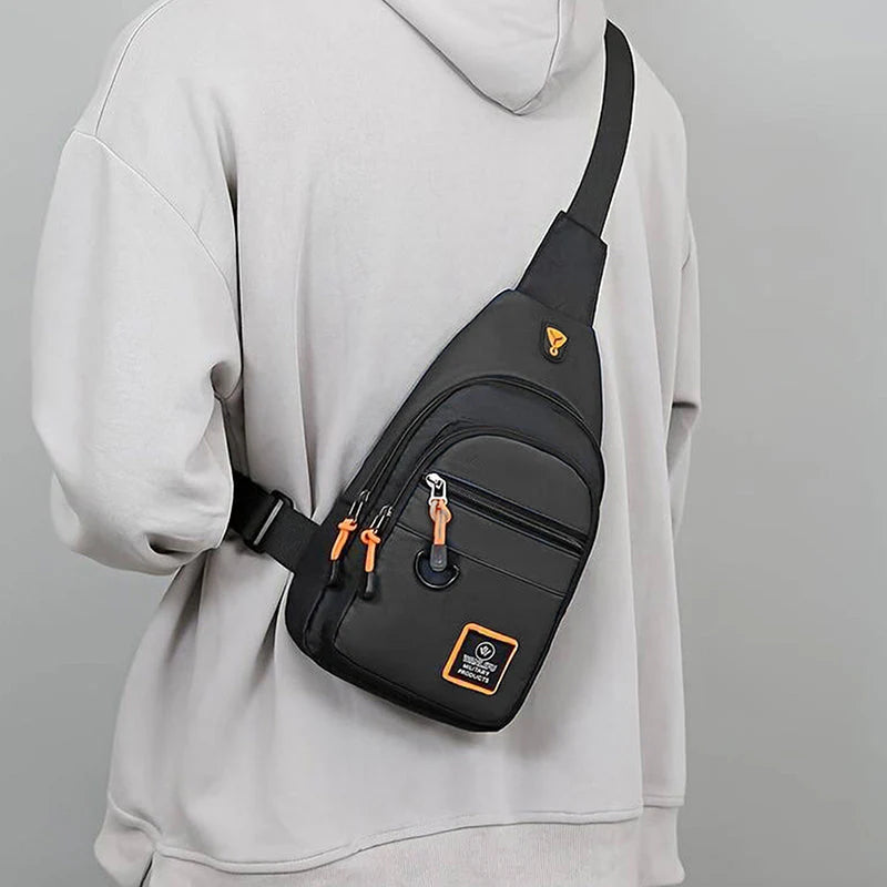 🎒🎒Moška vodoodporna najlonska torba čez telo