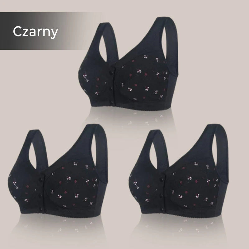 【🎁Drugi kos gratis】Modrček z zapenjanjem spredaj