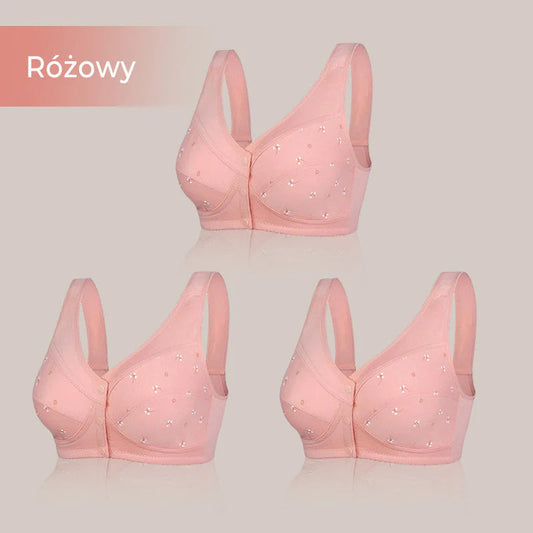 【🎁Drugi kos gratis】Modrček z zapenjanjem spredaj