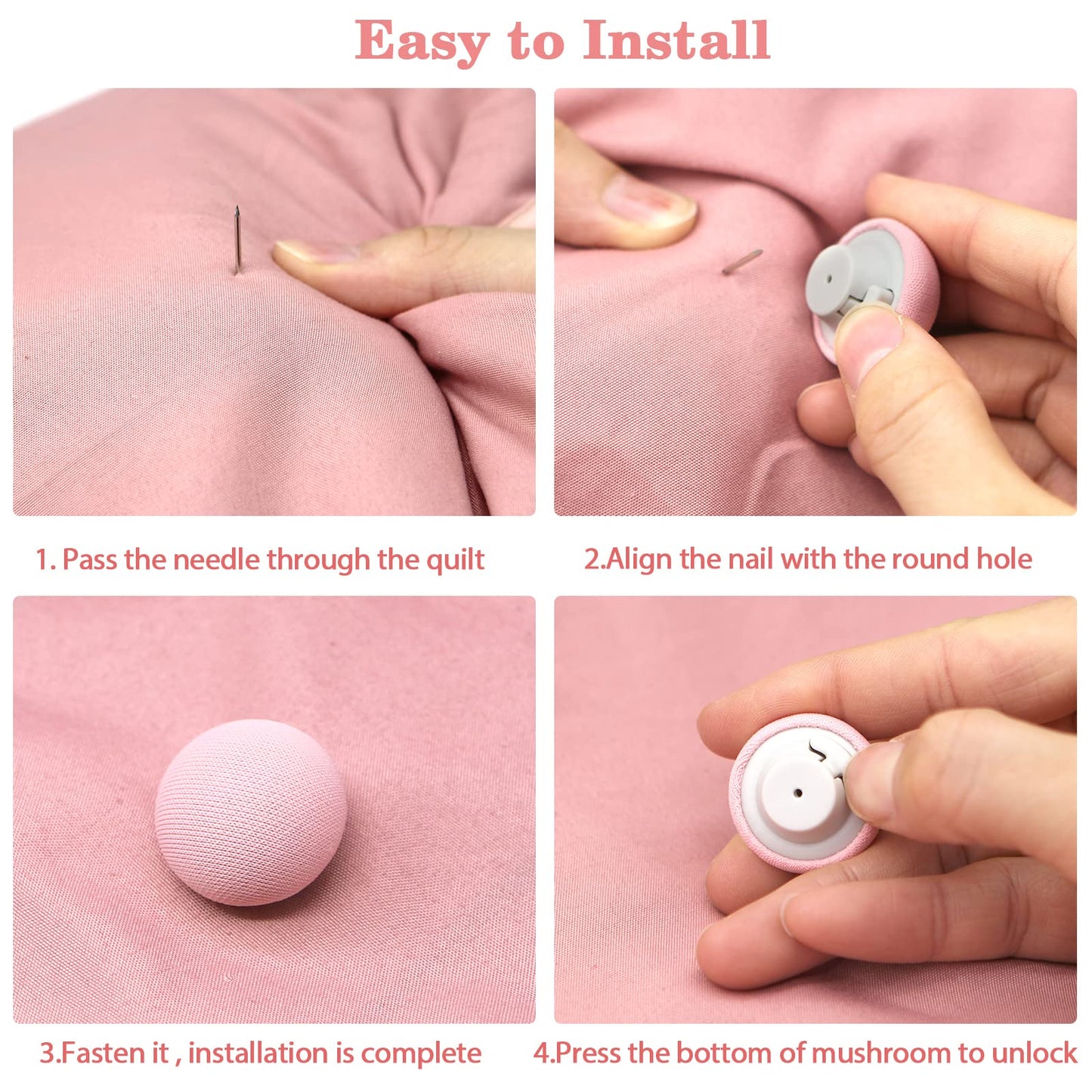 📌Držalo za odejo Cozy Bed – varno in nedrseče, trpežno oblikovanje za vse vrste posteljnine