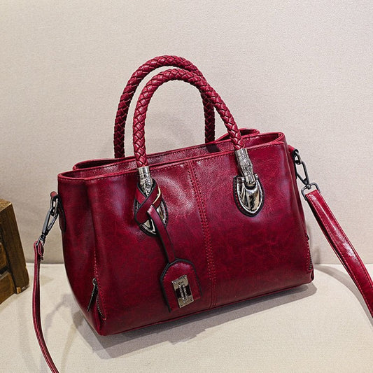 🎒Ženska usnjena torba velike prostornine