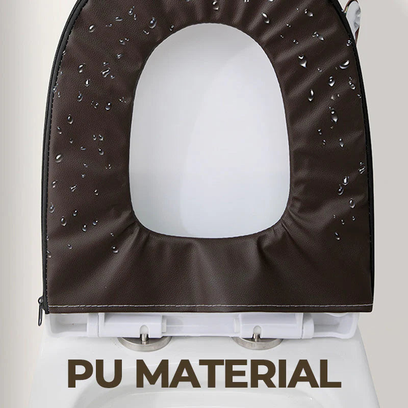 Vodoodporna prevleka za straniščno desko s potiskom in zadrgo