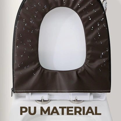 Vodoodporna prevleka za straniščno desko s potiskom in zadrgo