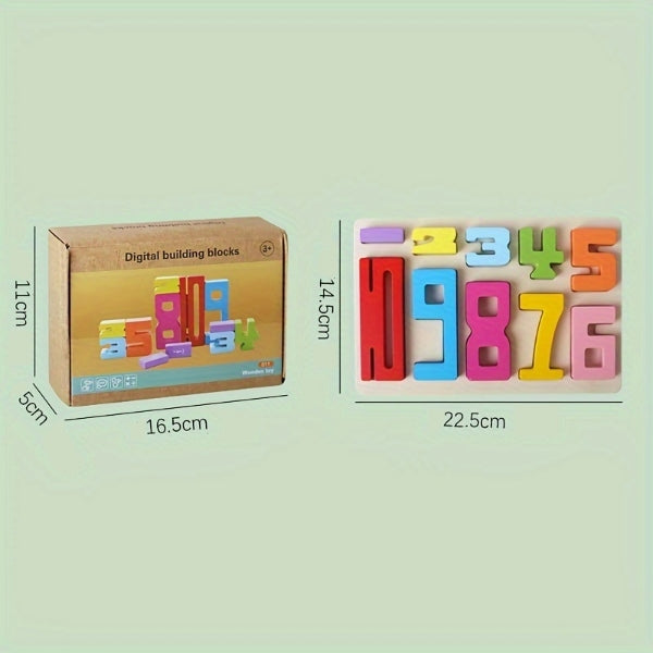 🔢 Leseni Montessori kocki s številkami – učenje skozi igro! ✨
