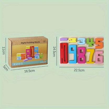 🔢 Leseni Montessori kocki s številkami – učenje skozi igro! ✨