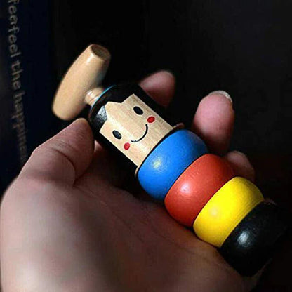 🪄🧙🏻Lesena čarobna igrača Immortal Daruma - igrača, ki kljubuje gravitaciji!