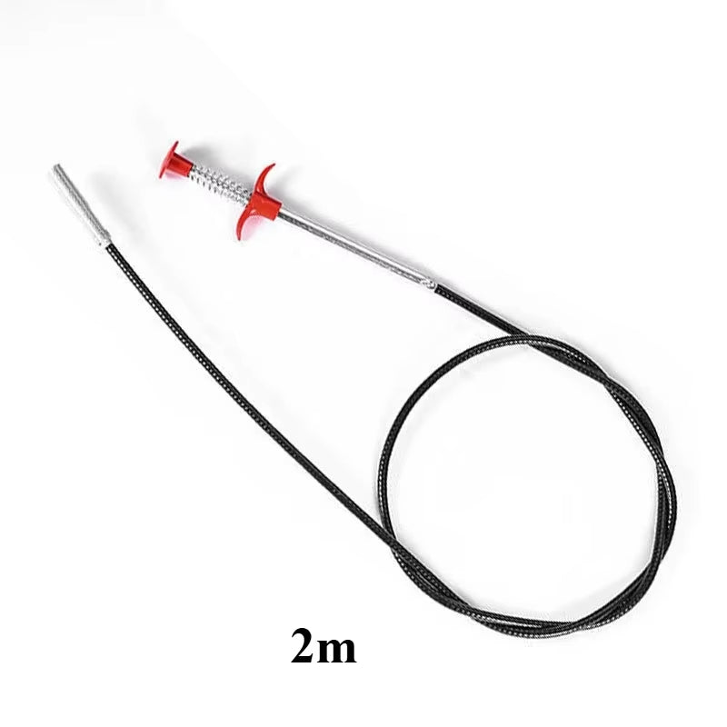 🪠🔧Kremčasti odtočni filter s štirikrakim orodjem za ekstrakcijo