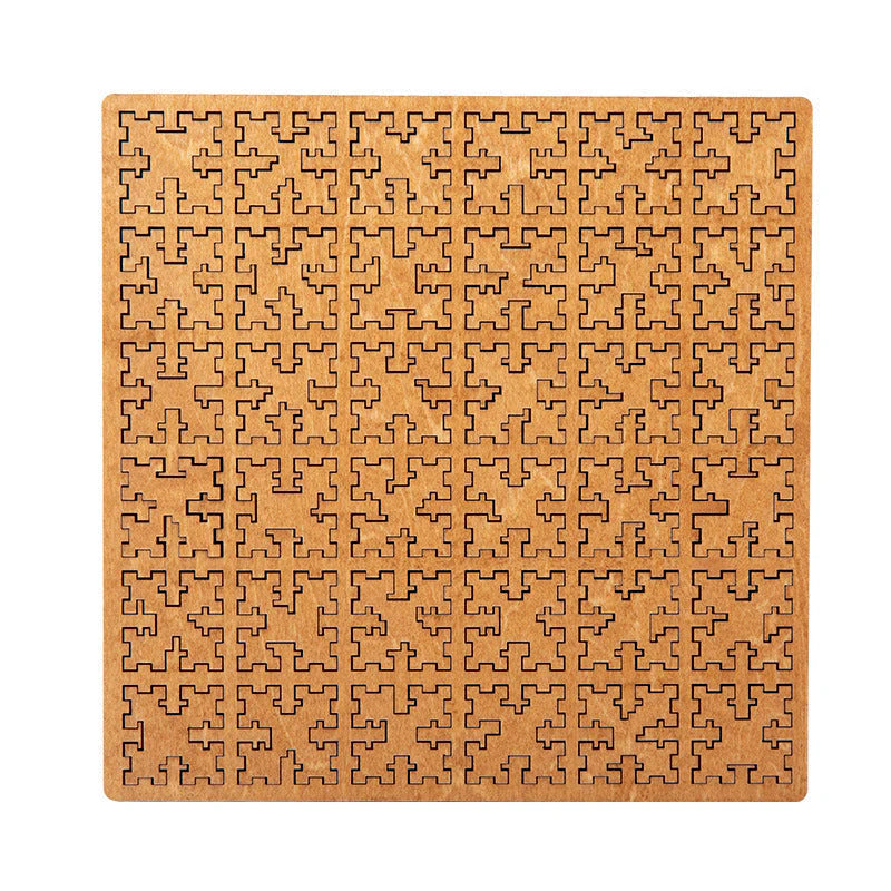 ✨ Lesena sestavljanka Hilbert Curve – izzivljujoča, kvalitetna in edinstvena za zabavo z smislom! ✨