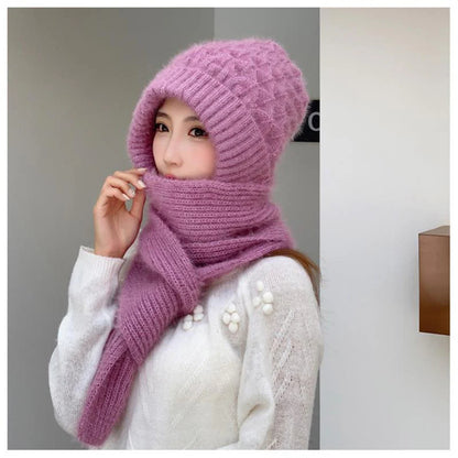 Vgrajena zaščita sluha Kapa, odporna proti vetru Šal