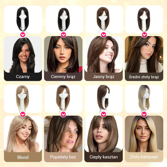 🌟 Vrchná ofina za ženske – resnično izgled, udobno nosenje in rešitev za redne vlasy! 💫