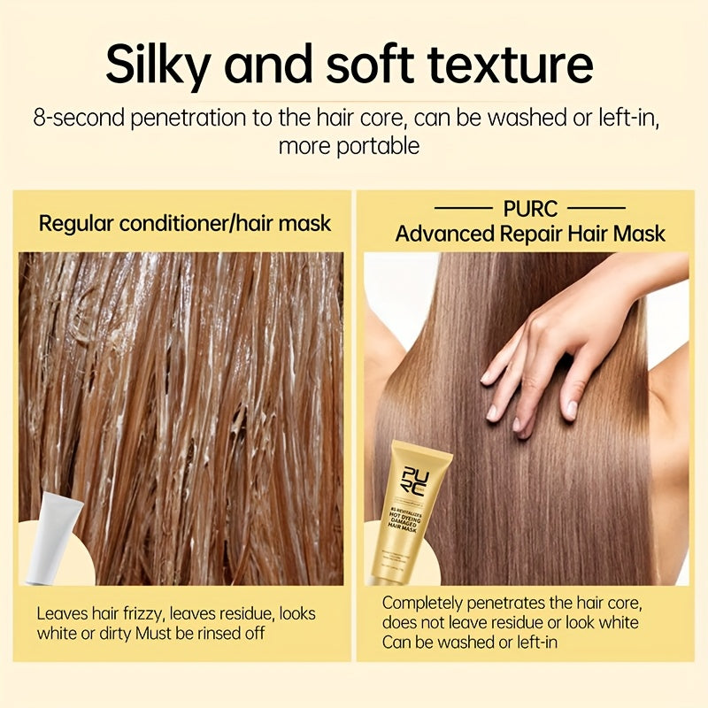 🔥Kupite 1 dobite 1 gratis🔥No-rinse, no-steam burnt hair mask