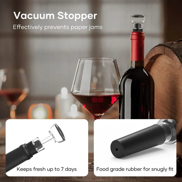 Komplet električnih odpiračev za vino (5-delni komplet)🍷🍾