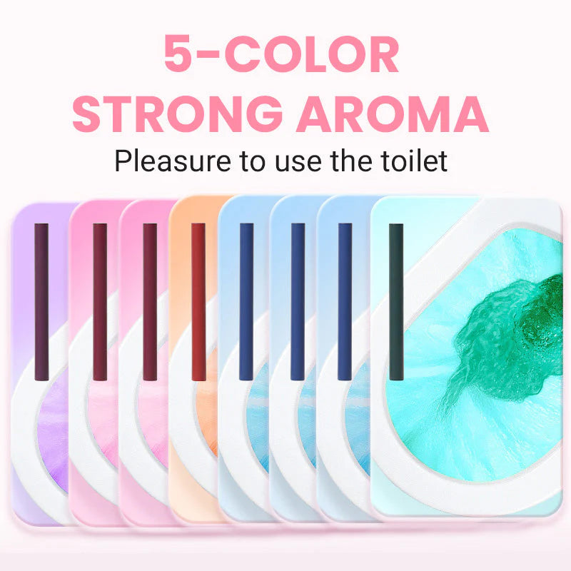 【😍 Čistoča in svežina brez napora!】Večnamenske antibakterijske dezodorirajoče čistilne palčke za stranišča – dolgotrajna svežina in enostavno čiščenje (kupite 1 paket = 5 barv!)