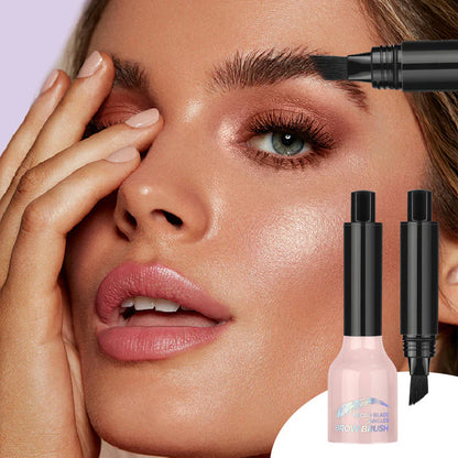 【🔥Drugi kos brezplačen】Tekoči svinčnik za obrvi s čopičem in potopnim učinkom