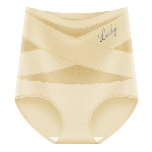 Ženske elastične, zračne hlačke z visokim pasom