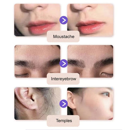 Nežna in neboleča krema za odstranjevanje dlak na obrazu