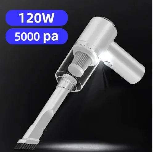 🧹Brezžični avtomobilski sesalnik in zračna črpalka 2 v 1 – močno sesanje, nizek hrup, polnilna, večnamenska zasnova