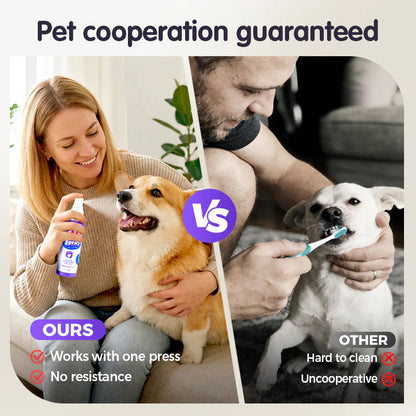 🐶 Sprej za zobe za pse in mačke – svežina + čisti zobje! ✨