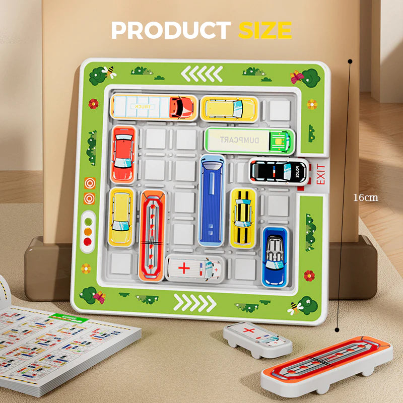 🚗Logična igra s parkiranjem – pametna igrača za pobeg v prometu za otroke | Prenosna igra za urjenje možganov