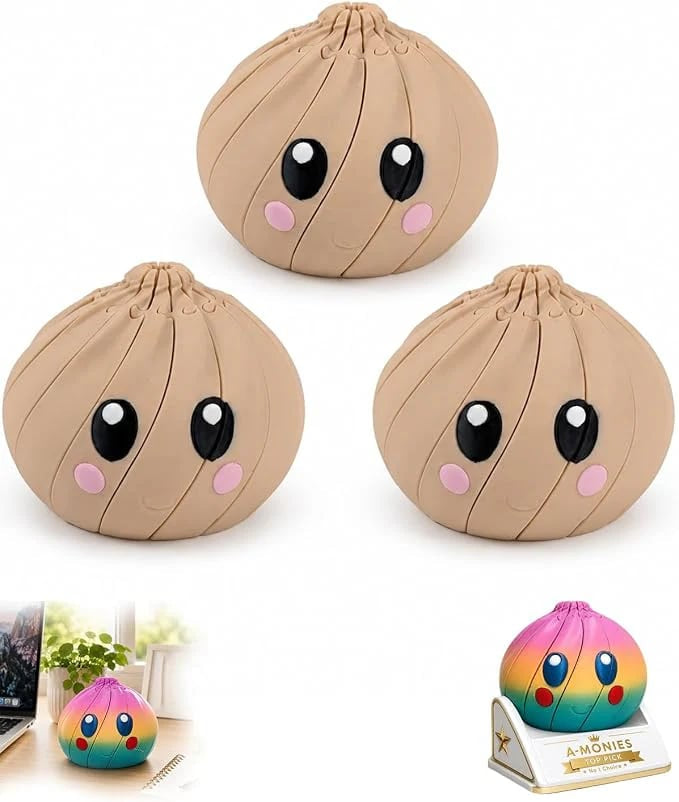 🐱 Squishy igrača Baozi – mehka in zabavna za sprostitev! 🧘