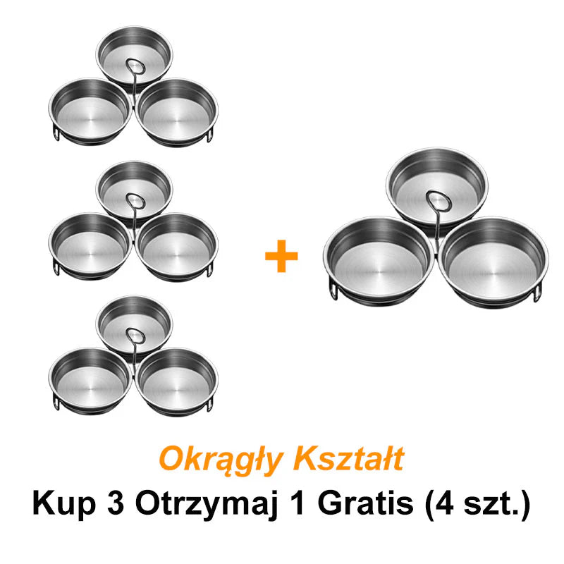 Kuhalnik za jajca iz nerjavečega jekla 304