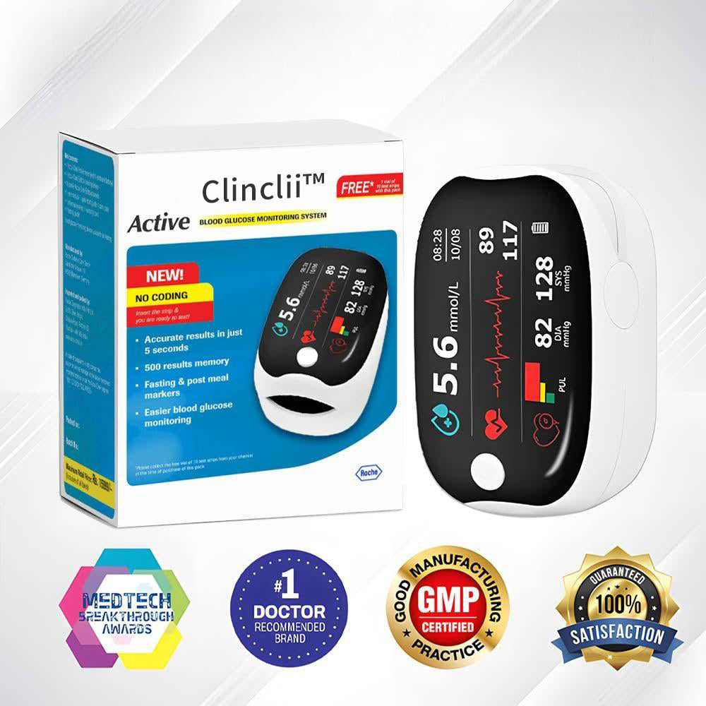 🔥Kupite 1 dobite 1 gratis🔥Clinclii™ GlucoSense laserska naprava za merjenje glukoze v krvi