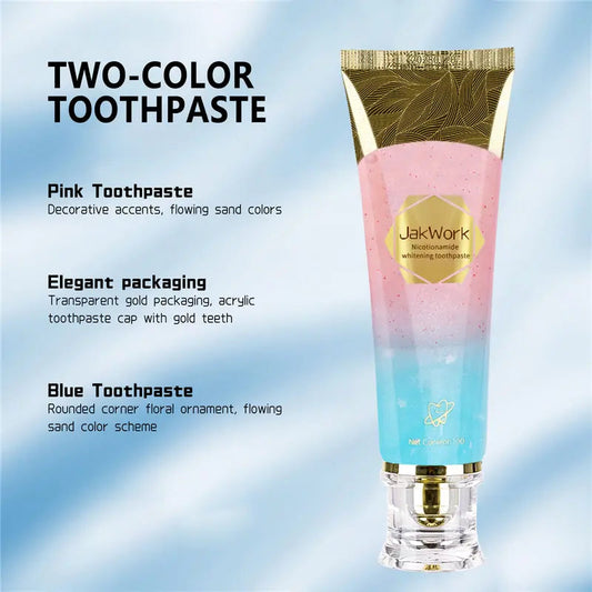 （🔥Kupite 1, dobite 1 gratis🔥）Set zobne paste za beljenje z niacinamidom