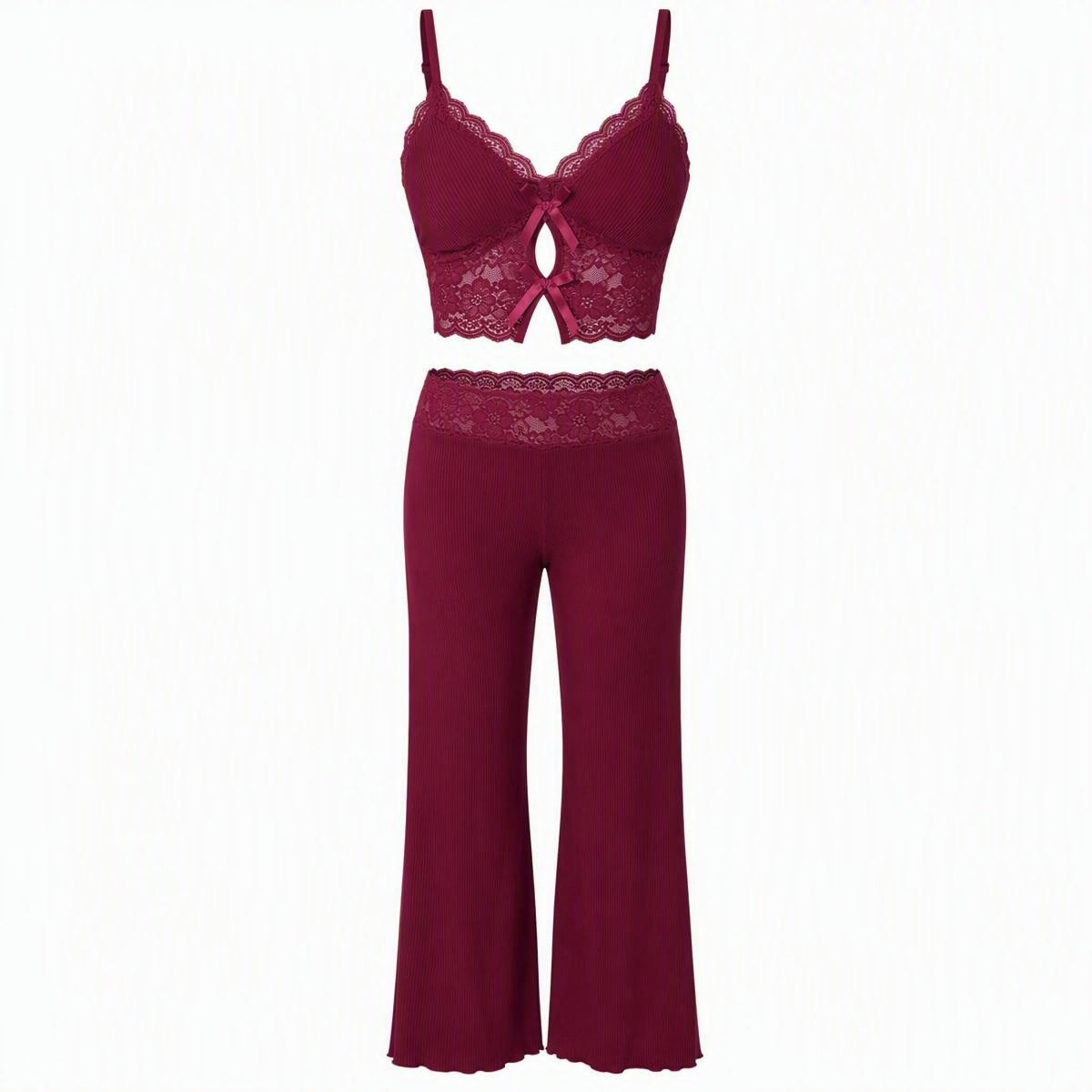 ✨ Dvodelni komplet za doma – udobje z eleganco! 🌸