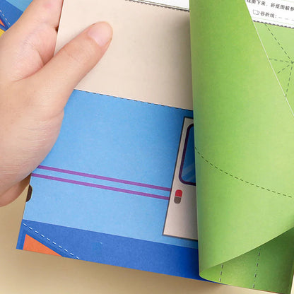 🎨 ORIGAMIJEVA KNJIGA ZA OTROKE - Origami knjiga s 30 projekti – Zabava + razvoj za otroke brez zaslonov!