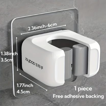 【🎁Več ko kupite, več popustov dobite】Držalo za mop brez vrtanja za kopalnico