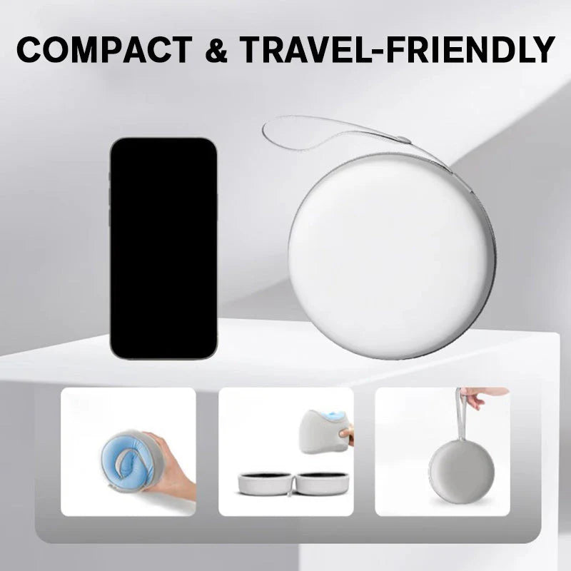 【🎁Brezplačna škatla za shranjevanje】Vzglavnik za vrat iz spominske pene v obliki črke U