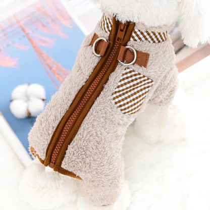 【❄️ Naj bo vaš pes hkrati topel in eleganten! 🐾】Oblačila za hišne ljubljenčke