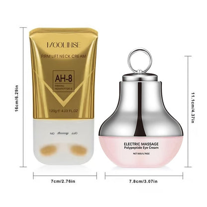 Komplet za nego vratu in oči – zateguje, zgladi in navlaži ✨ Vsestranska vlažilna nega za občutljivo kožo ?