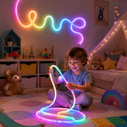 💡 Tkana LED-neonska vrvica “Dragon Scale”! ✨
