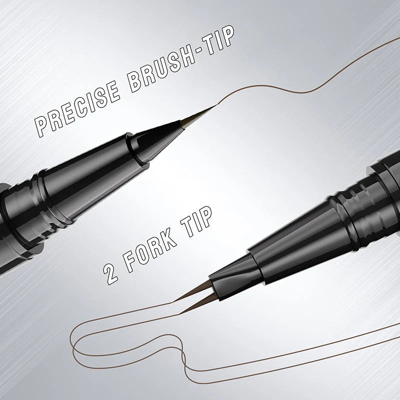 【🎁Druhý kus zadarmo】2-v-1 dvostransko mikrooblikovalno pero za obrvi