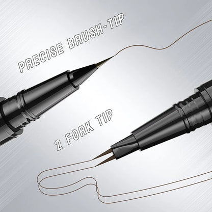 【🎁Druhý kus zadarmo】2-v-1 dvostransko mikrooblikovalno pero za obrvi