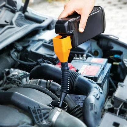 【🛢️ Želite Brezumazanih Menjav Tekočin? Ta Zložljiv Lijak Je Vaše Must-Have Orodje!】Zložljiv lijak za gorivo za avtomobile