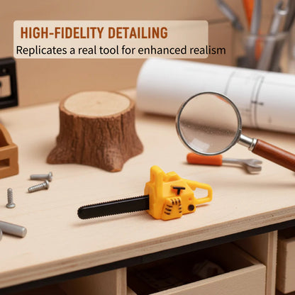 🪚 Miniaturni Model Motorne Žage 1:12 – Avtentičnost Za Diorame In Zbirke! 🎀