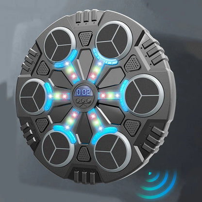 🥊 Bluetooth Glasbeni Boksarski Stroj – Ritmična Osvetlitev + 3 Hitrosti + Varno Vadbo! ✨