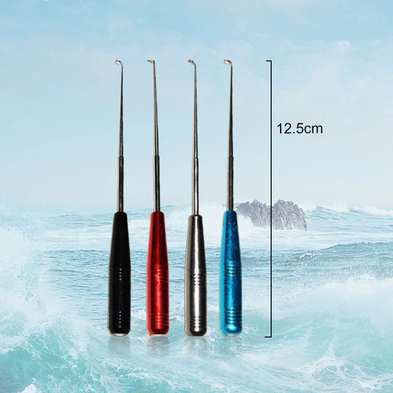 【🔥Drugi kos brezplačen】Odstranjevalec kovinskih ribiških trnkov s prozorno cevjo za shranjevanje