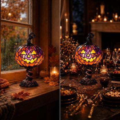 🎃 Halloweenske buče s toplo svetlobo – praznična atmosfera! ✨