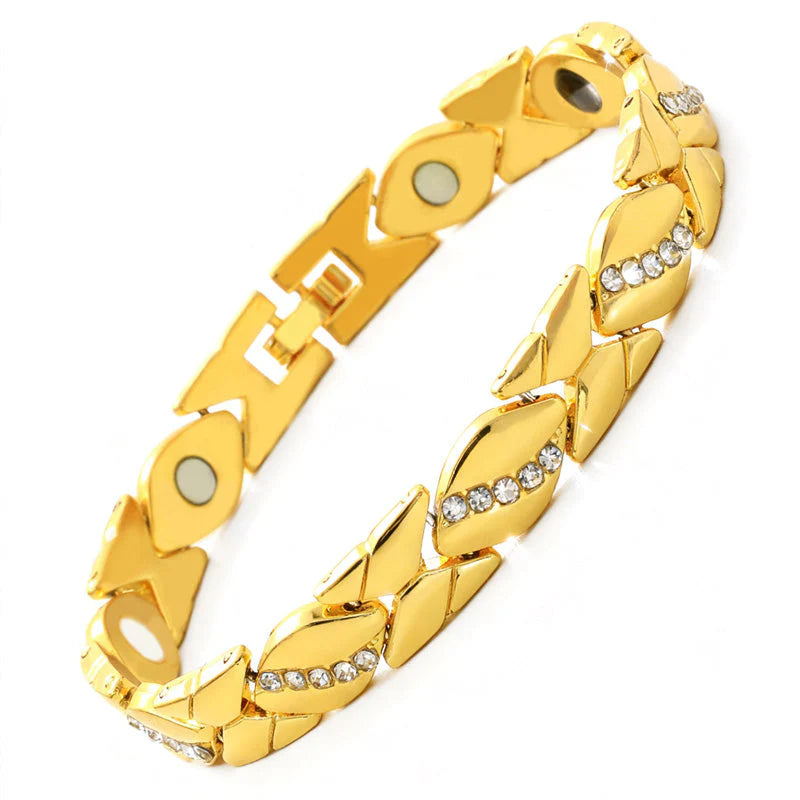 ✨ Elegantna Magnetna Zapestnica – Naravni Vzor + Nastavljiva Dolžina + Moda! 🧲