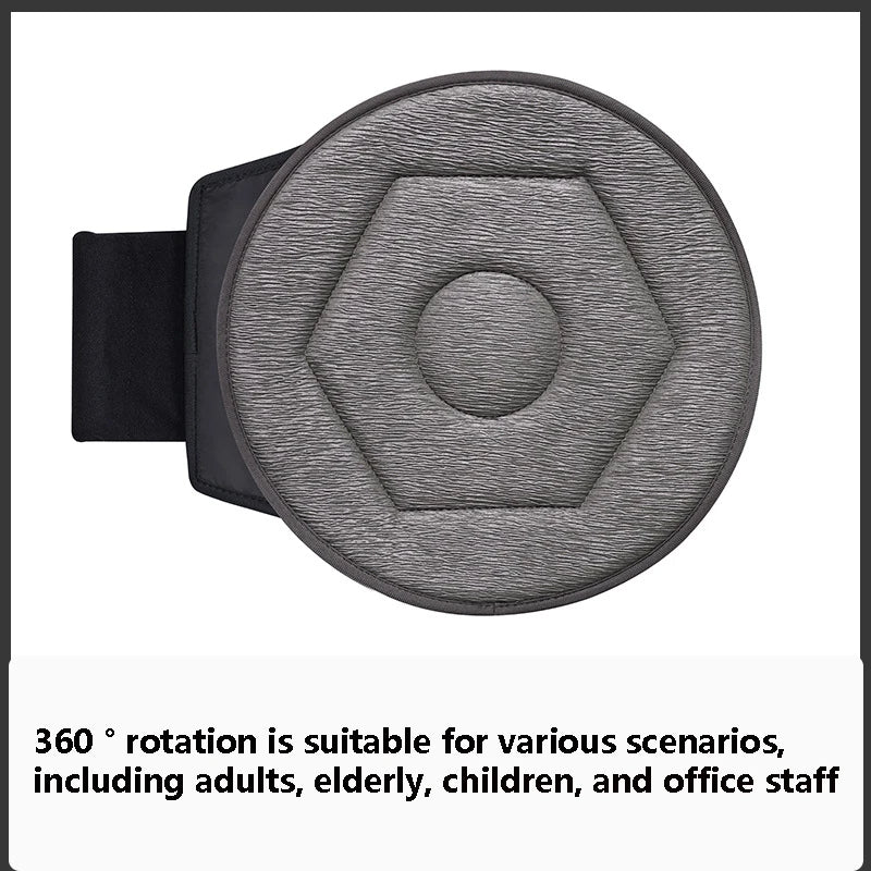🌀360° vrtljiva sedežna blazina – prenosna nedrseča vrtljiva blazina za enostavno sedenje in stanje | Idealno za starejše, nosečnice in osebe z omejeno mobilnostjo