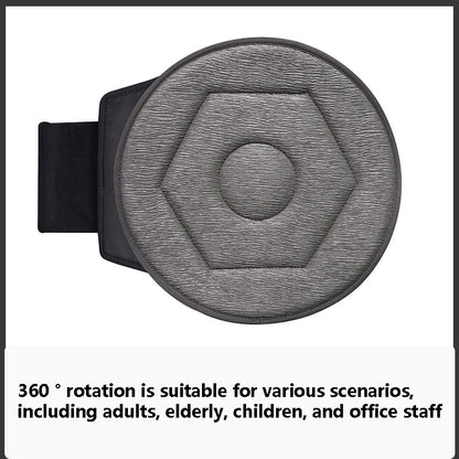 🌀360° vrtljiva sedežna blazina – prenosna nedrseča vrtljiva blazina za enostavno sedenje in stanje | Idealno za starejše, nosečnice in osebe z omejeno mobilnostjo