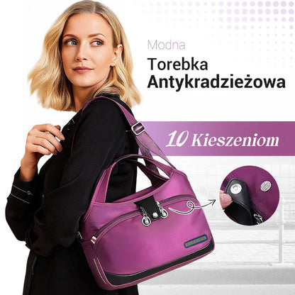 ✨ Antykradzieżowa Torba z 10 Kieszeniami – Lekka in Modna za Vsakdanjo Uporabo! ✨