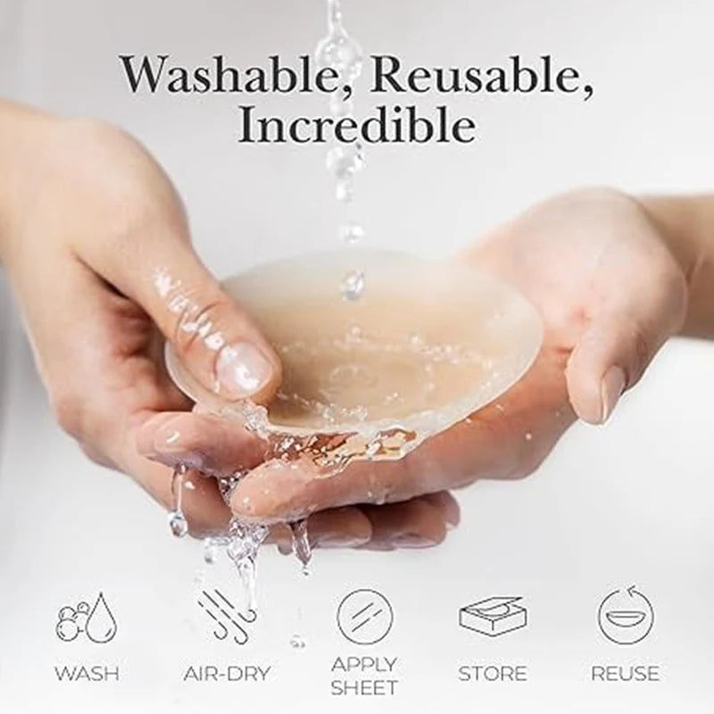 【🎁Druhý kus zadarmo】Brezšivni, push-up, samolepilni ščitniki za bradavice za ženske