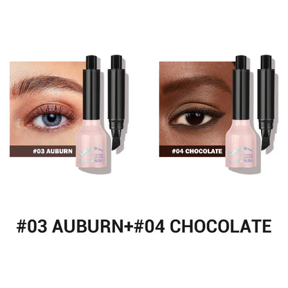 【🔥Drugi kos brezplačen】Tekoči svinčnik za obrvi s čopičem in potopnim učinkom