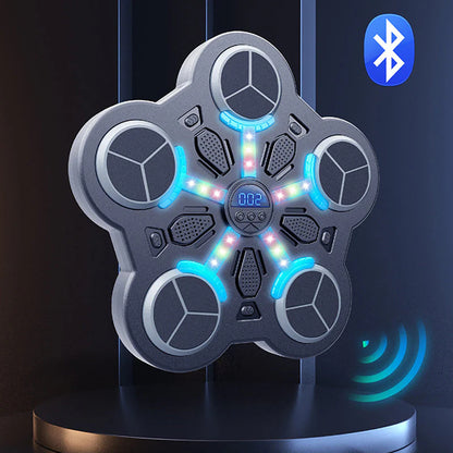 🥊 Bluetooth Glasbeni Boksarski Stroj – Ritmična Osvetlitev + 3 Hitrosti + Varno Vadbo! ✨